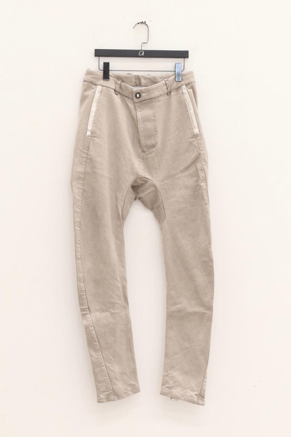 BORIS BIDJAN SABERI PANTS P4 F1603K LIGHT GRAY
